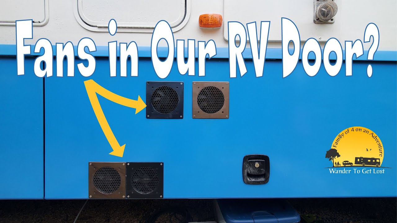 How I Keep Our RV SOLAR Cabinet COOL | Cooling System