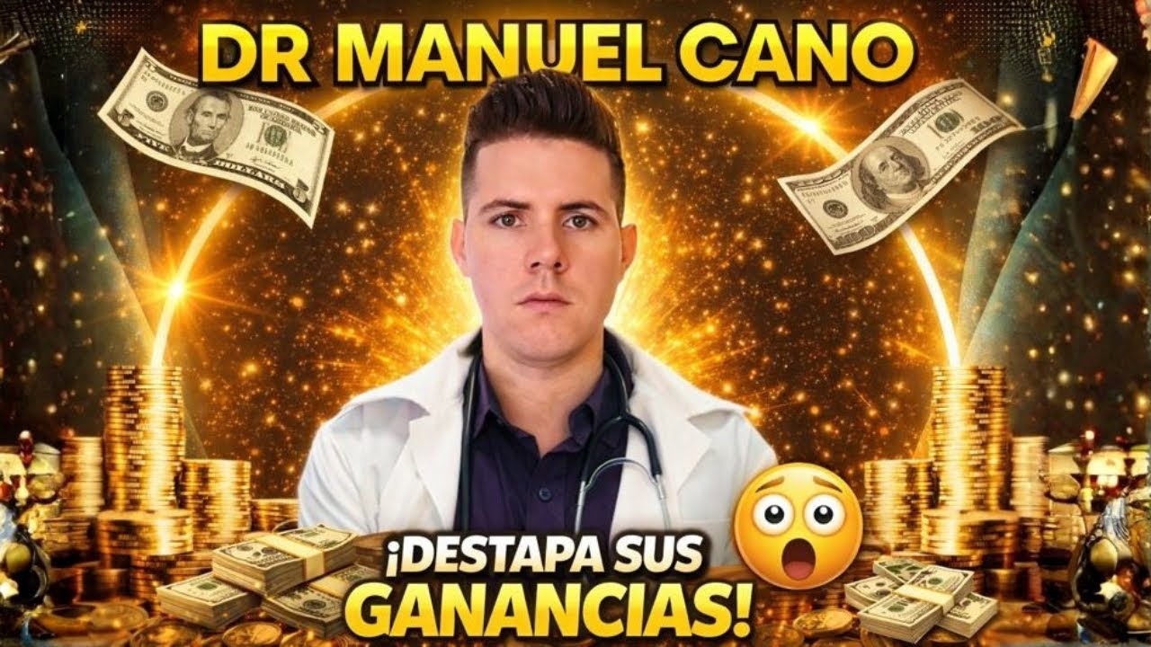 💲 Cuánto Gana DR MANUEL CANO de ¡Medicina, Salud y Vida!