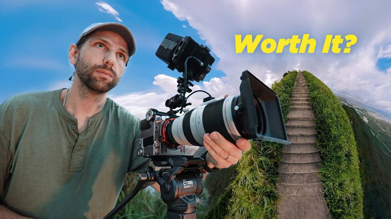 Let's Hike! On the trail in China with my new #Tilta CT08 tripod
