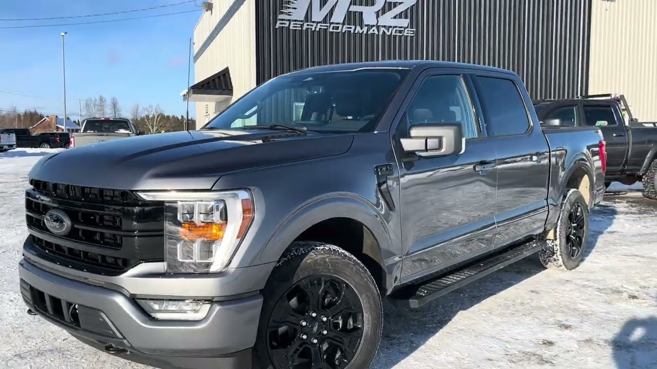 2022 Ford F150 XLT Sport Black Package v8 5.0l Crew Cab 5.5’ bed Leather Fully loaded