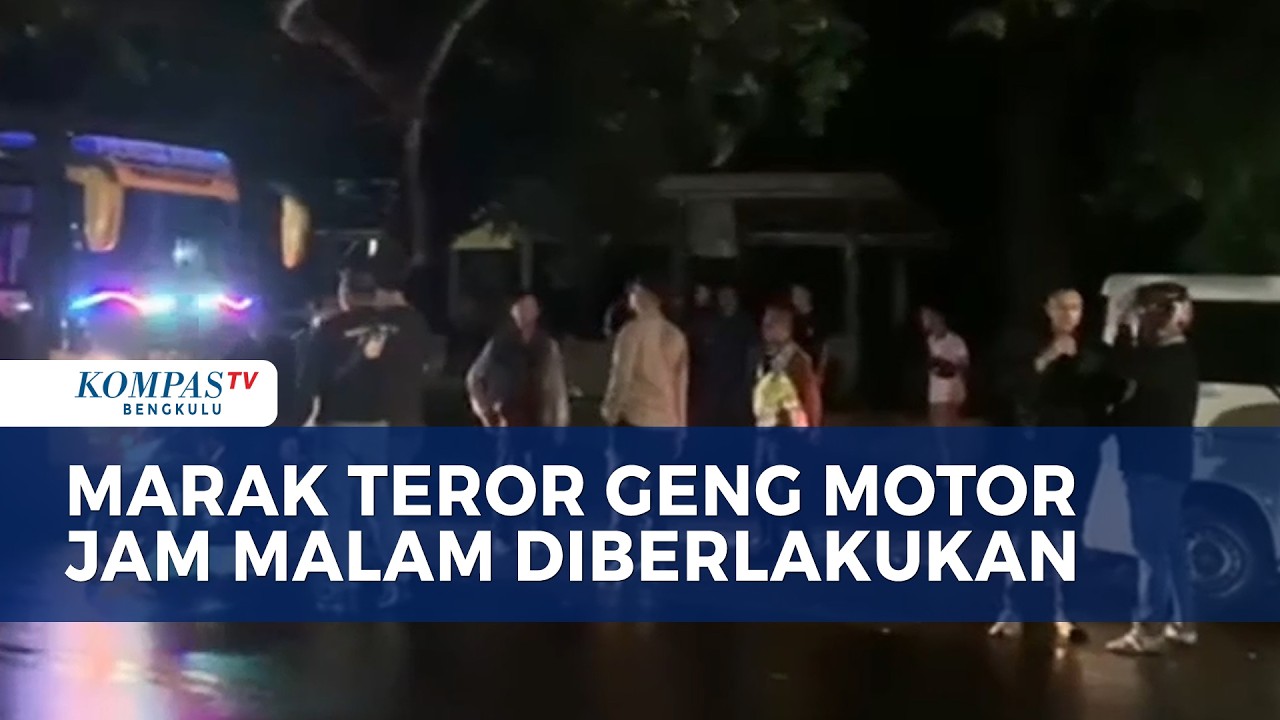 Marak Teror Geng Motor, Jam Malam Diberlakukan