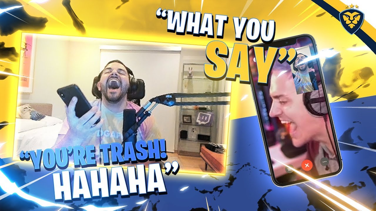 COURAGE ROASTS NINJA AND HE FACETIMES HIM LIVE ON STREAM?! WE BET $250! (Fortnite: Battle Royale)