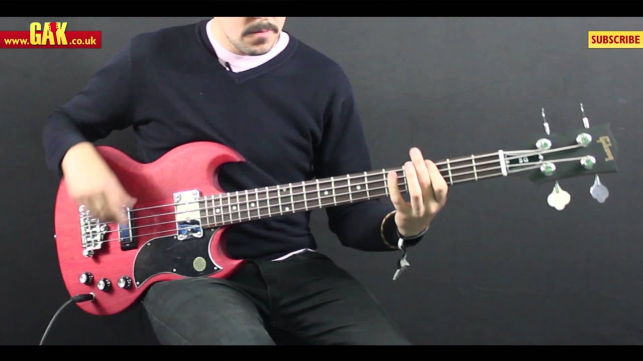 Gibson - SG Standard Bass Faded Demo at GAK