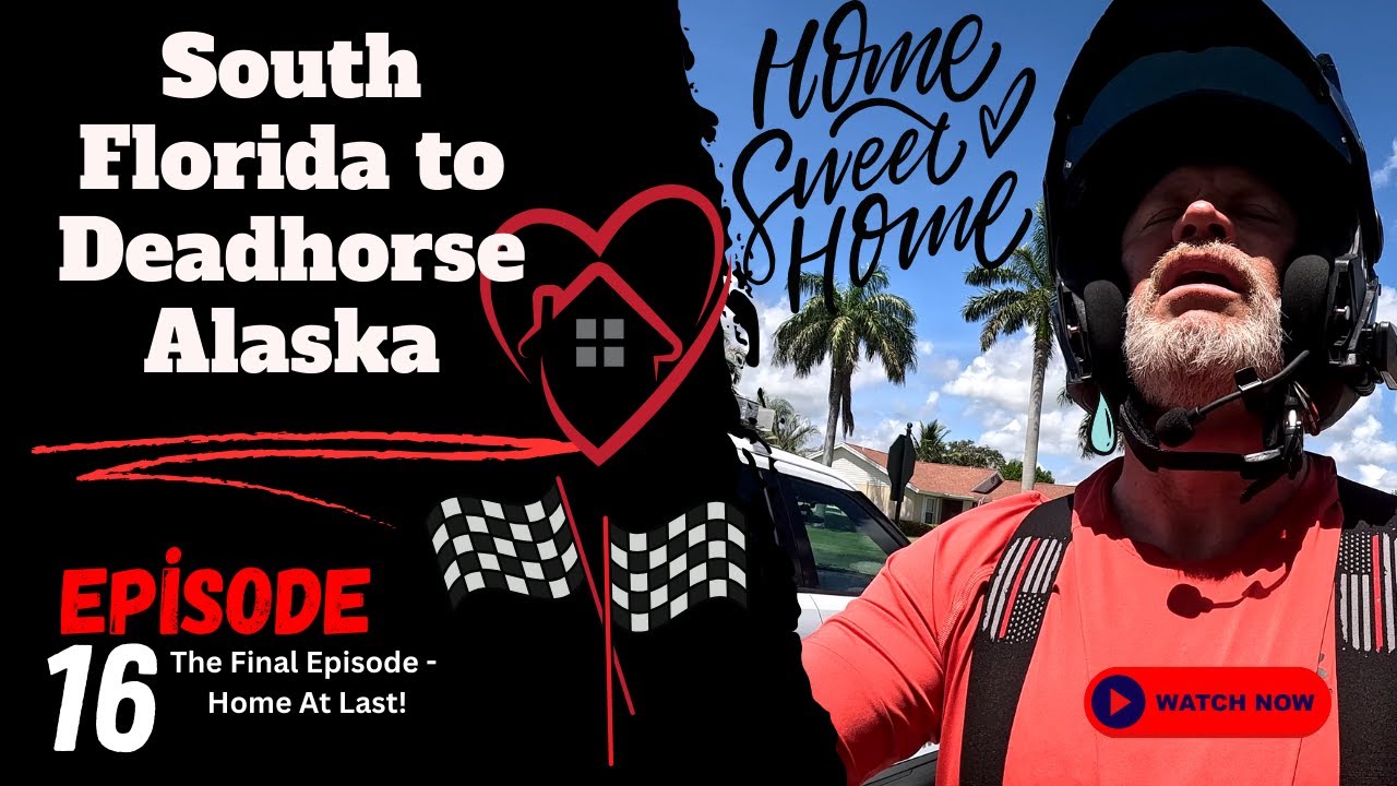 Harley Pan America From Florida To Deadhorse Alaska - The Final Episode!