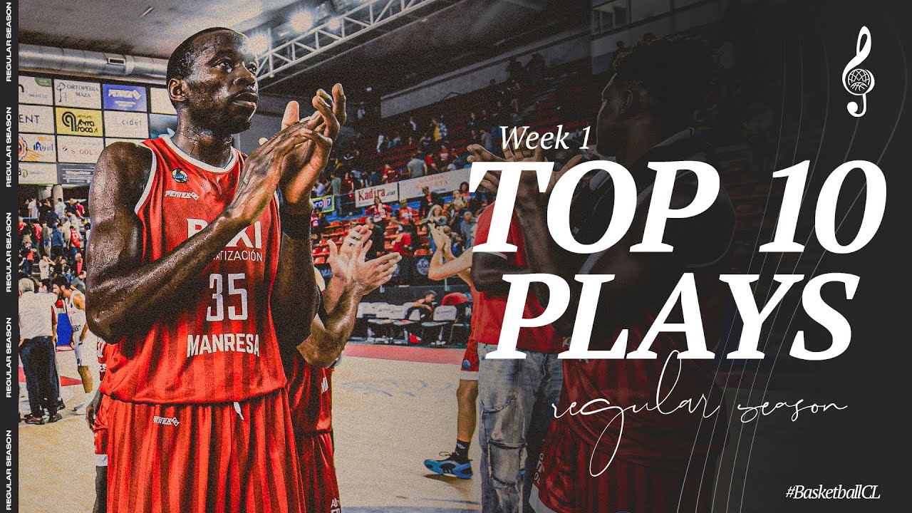Top 10 Plays | Week 1 | #BasketballCL 2024-25