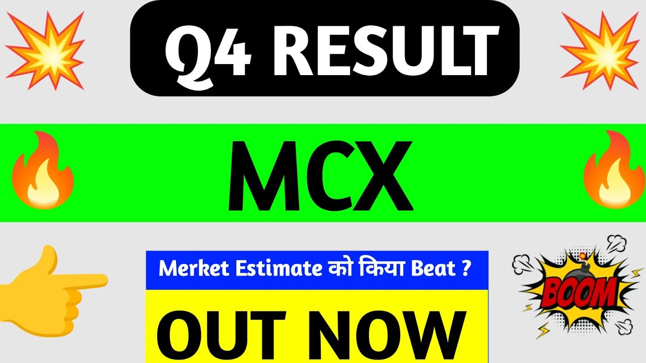 MCX Q4 Results 2025 | MCX Results Today | MCX Share Latest News | MCX Dividend 2025 | MCX Share