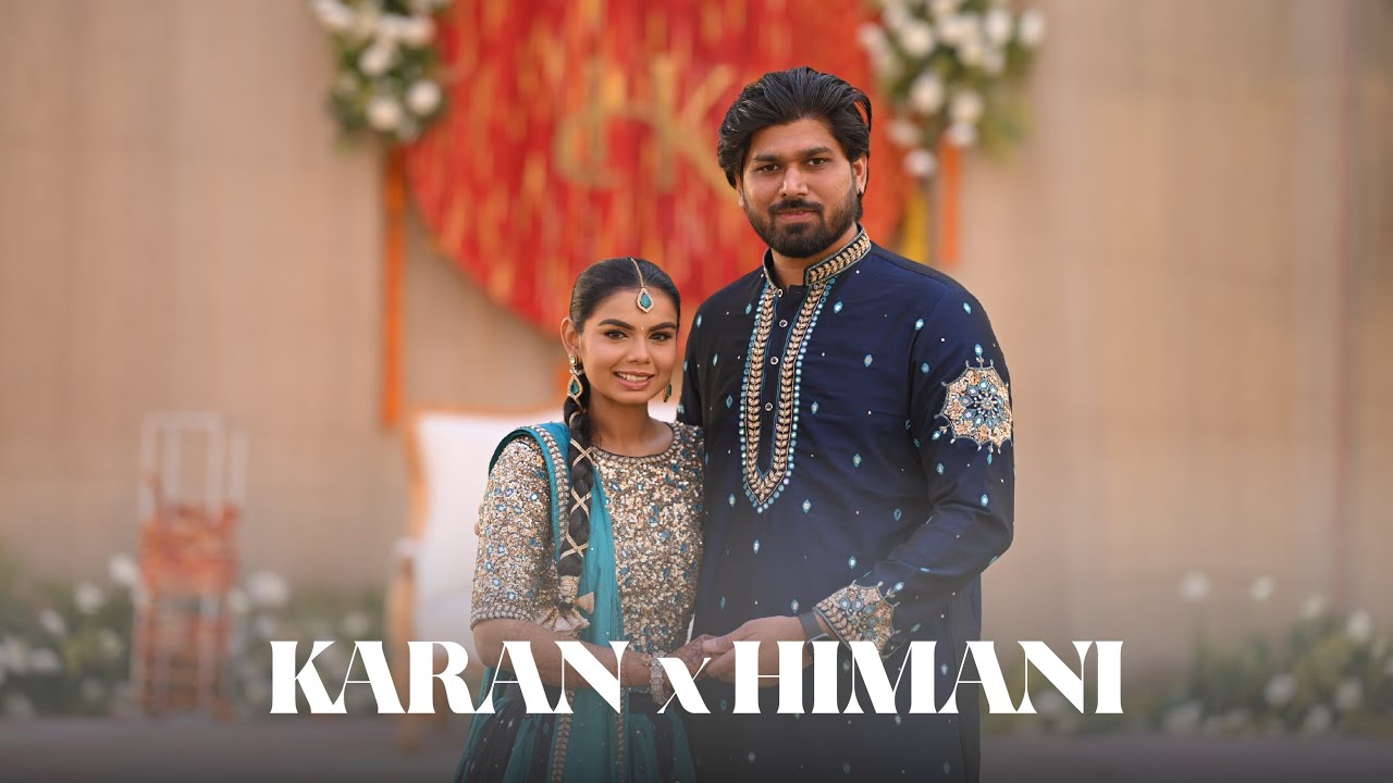 Karan x Himani | Garba Live | Anand