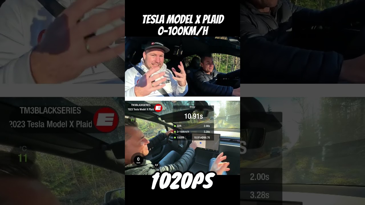 Schnellste SUV auf der Welt! TESLA MODEL X PLAID 🤯