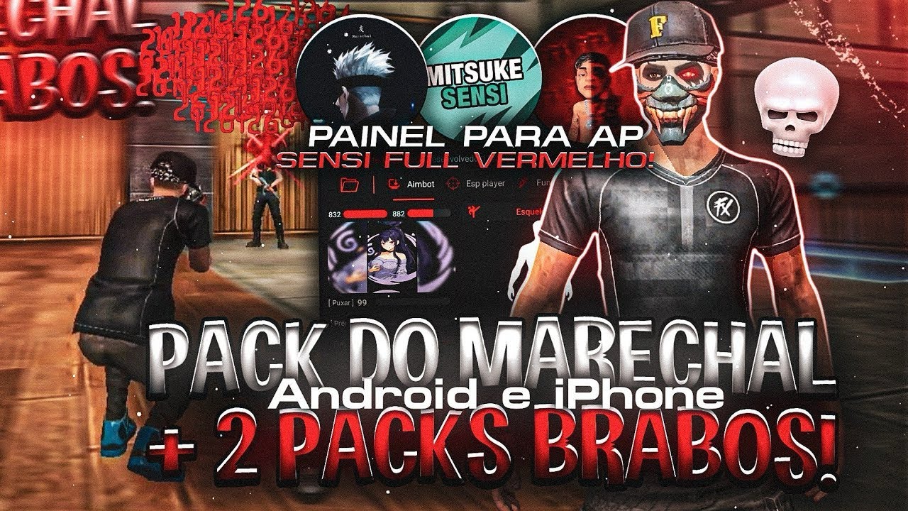 Saiu! 📂 PACK DO MARECHAL ATUALIZADO + PACK DO ZULLU + PACK DO MITSUKE + PAINÉIS BRABOS ANDROID E IOS