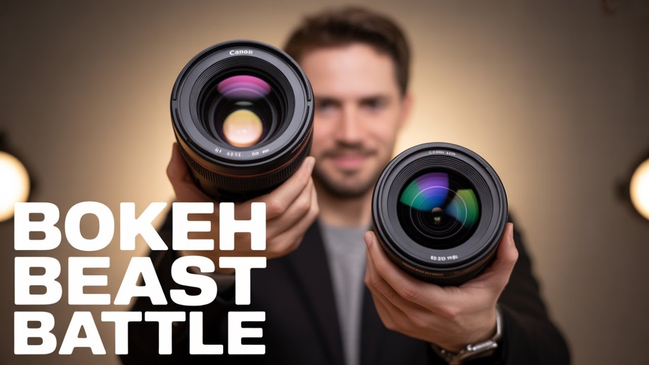 This Lens Looks Identical But One Is 1.3 Stops Dimmer - Canon RF 85mm