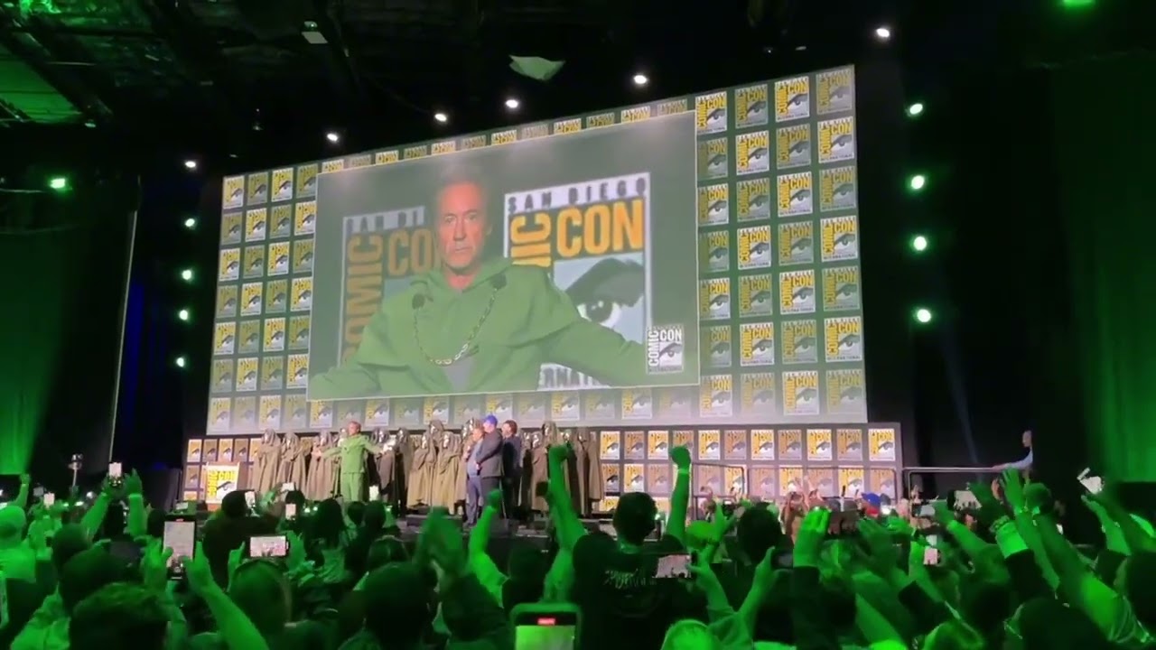 Robert Down Jr is Back! SDCC24 Marvel Studios! &copy; Copyright Marvel Studios, SDCC24!