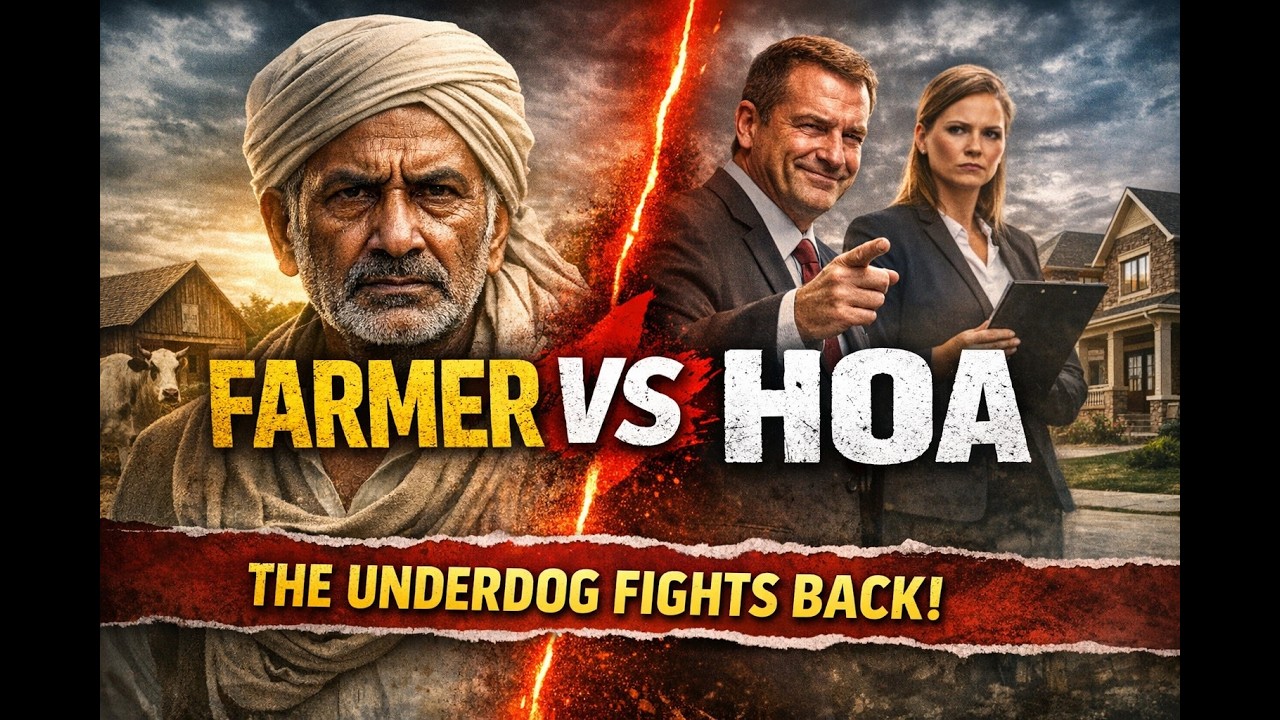 “The Farmer Who Beat the HOA — Justice for the Underdog”
