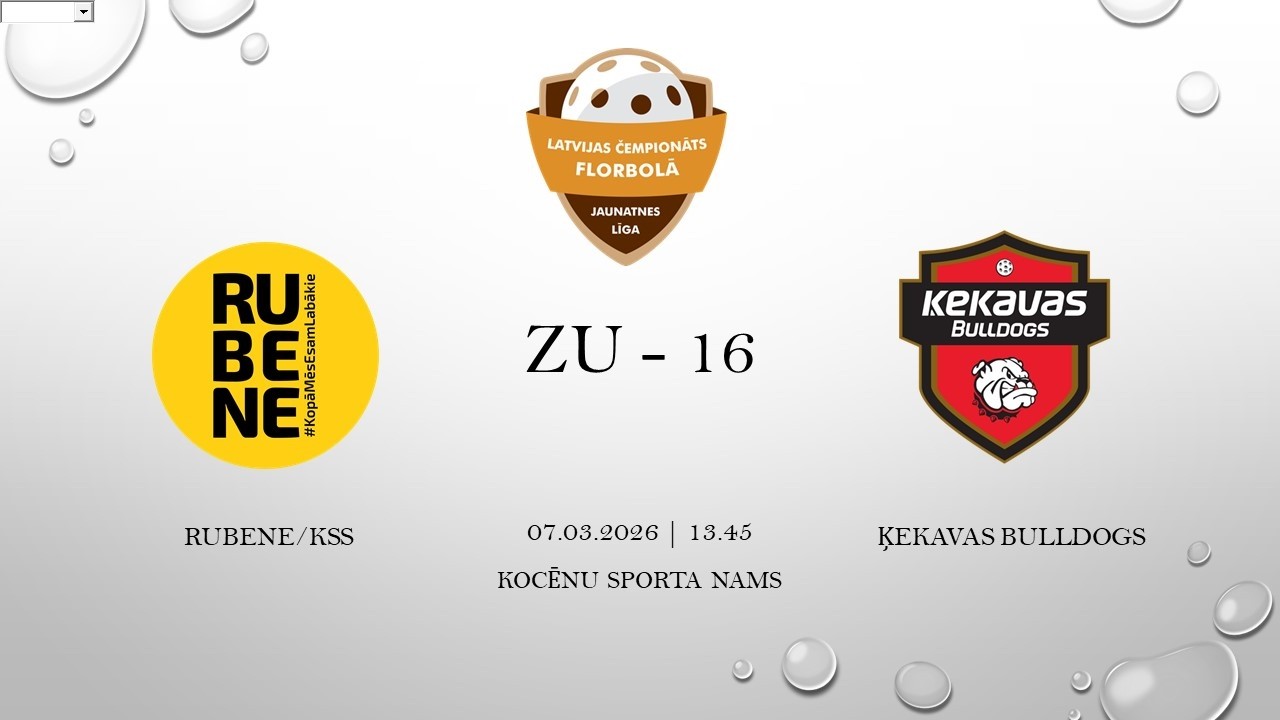 ZU16 RUBENE/KSS & Ķekavas Bulldogs 07.03.2026