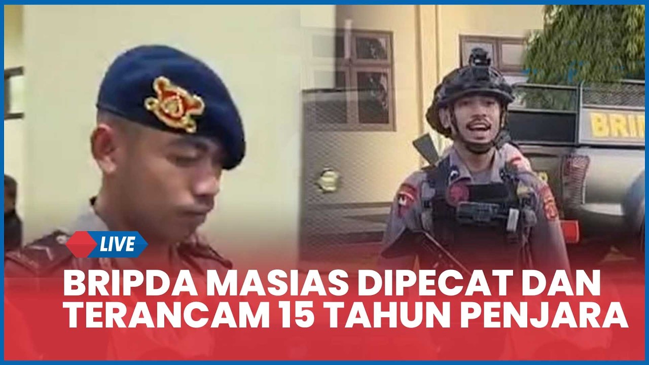 Bripda Masias Minta Maaf, Terancam 15 Tahun Penjara seusai Aniaya Pelajar hingga Meninggal di Tual