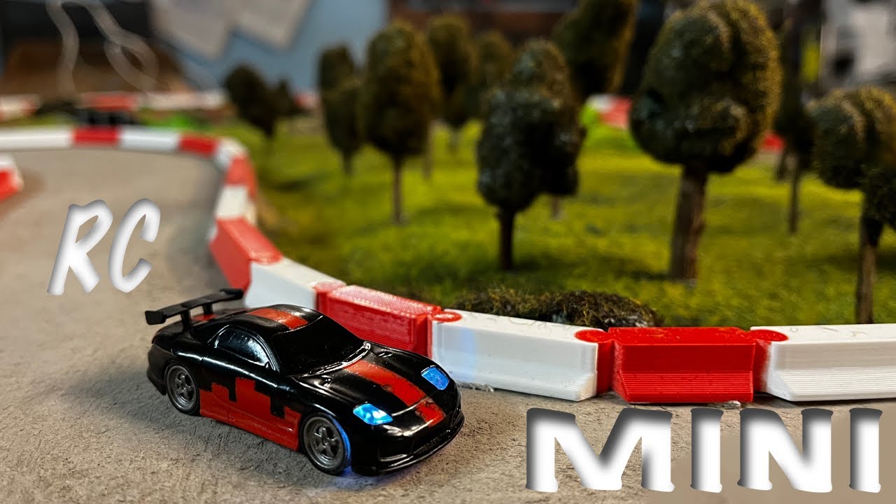 I MADE HUGE RACING TRACK FOR RC MINI CARS! - Nearly Realistic!