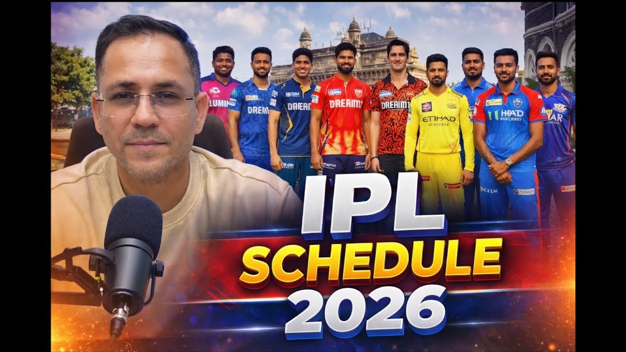 IPL 2026 Full Schedule Out! 🔥 All Matches, Dates & Key Clashes Explained
