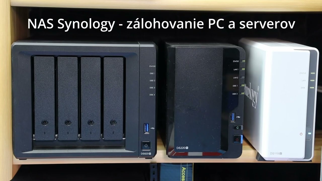 Jednoduché zálohovanie PC a serverov na NAS Synology