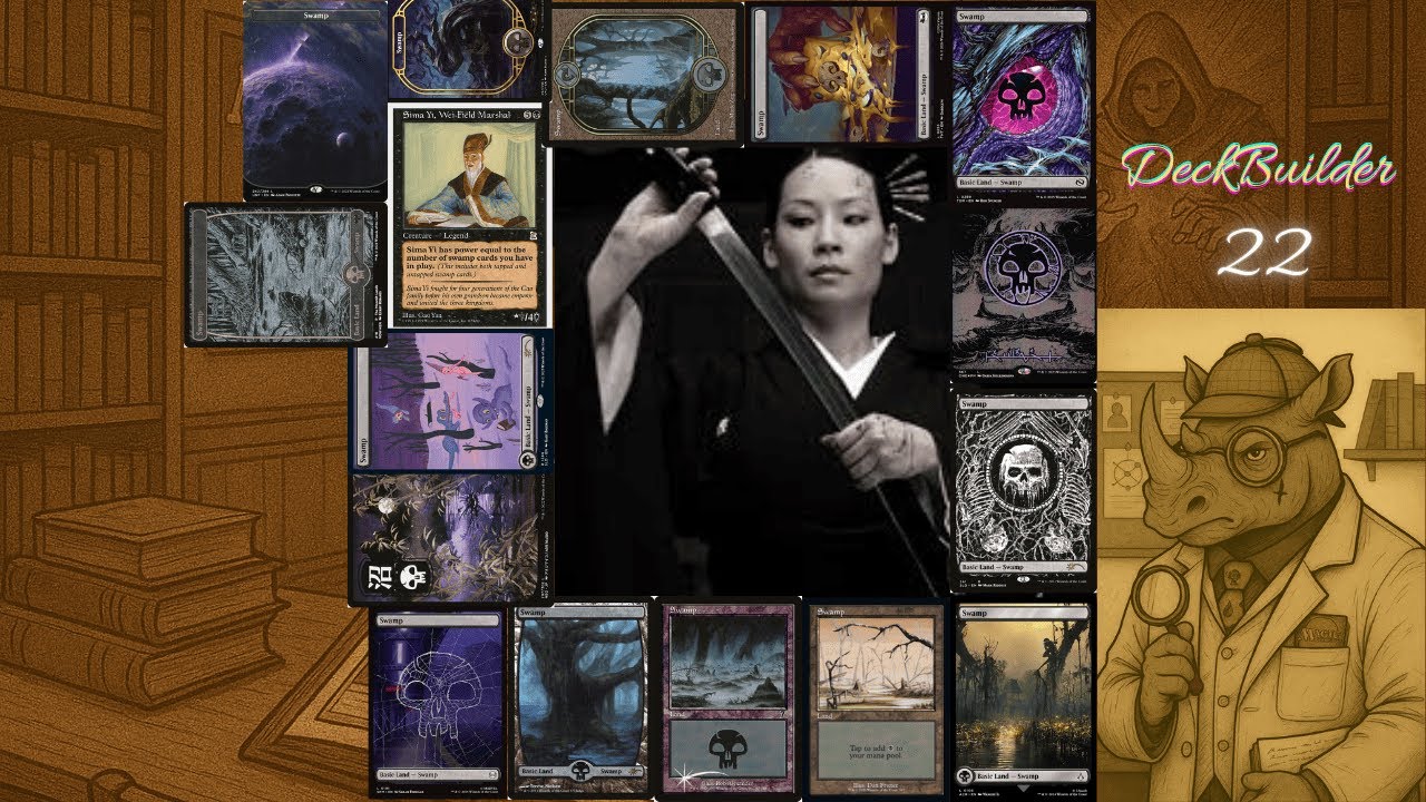 DECKBUILDER COMMANDER EP22 - MONOBLACK RAMP? | Magic The Gathering |