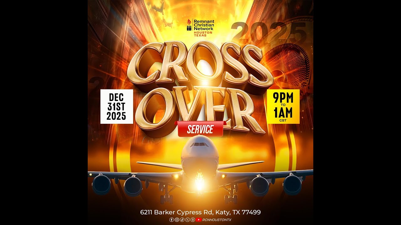 RCN HOUSTON TEXAS CROSSOVER SERVICE | PST LOVE MII II DECEMBER 31ST 2025