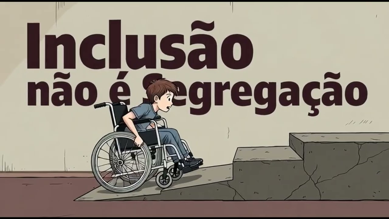 Inclusão não é segregação — Preconceito não se tolera, se enfrenta..