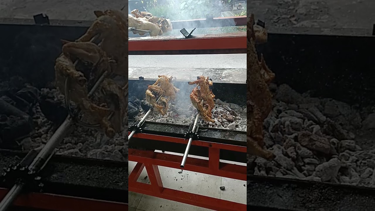 ayam guling rawa lumbu viral