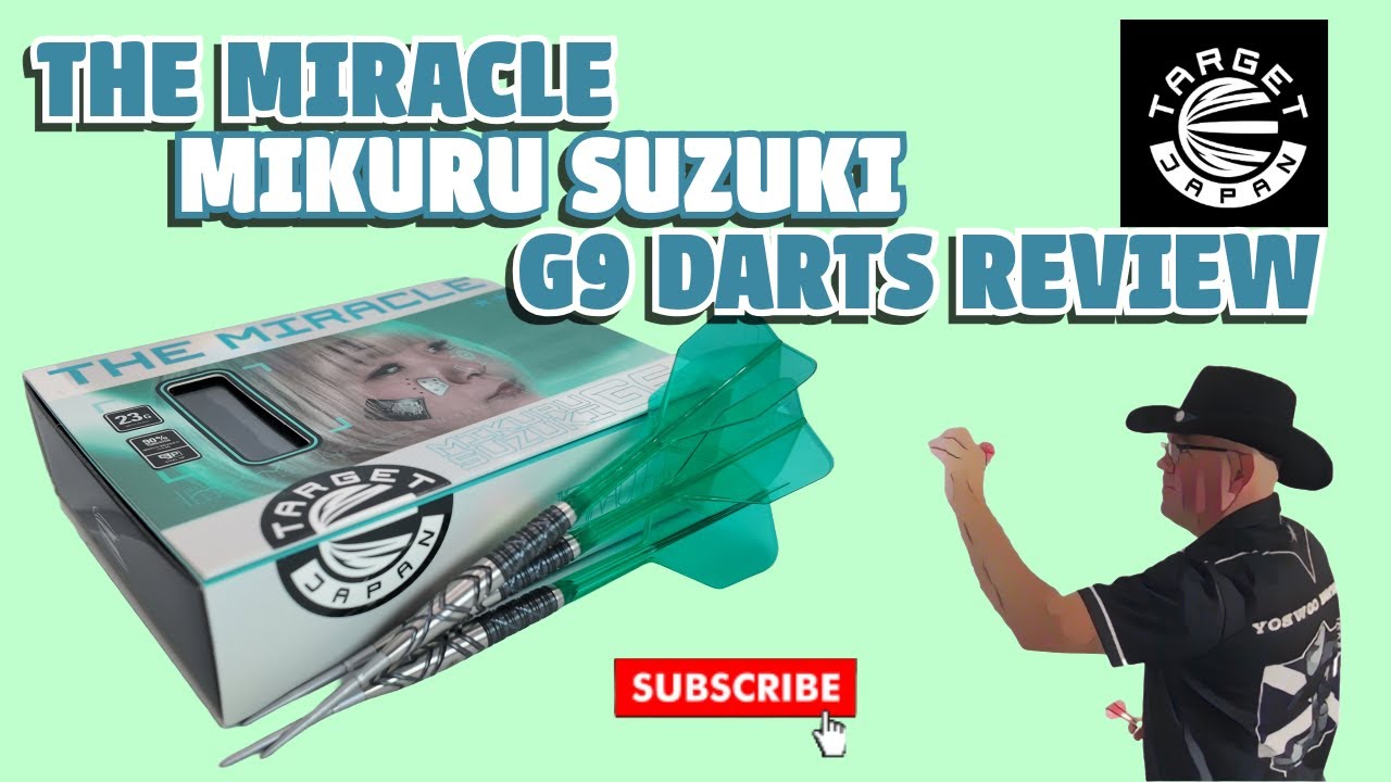 Target Japan - Mikuru Suzuki G6 - Darts Review