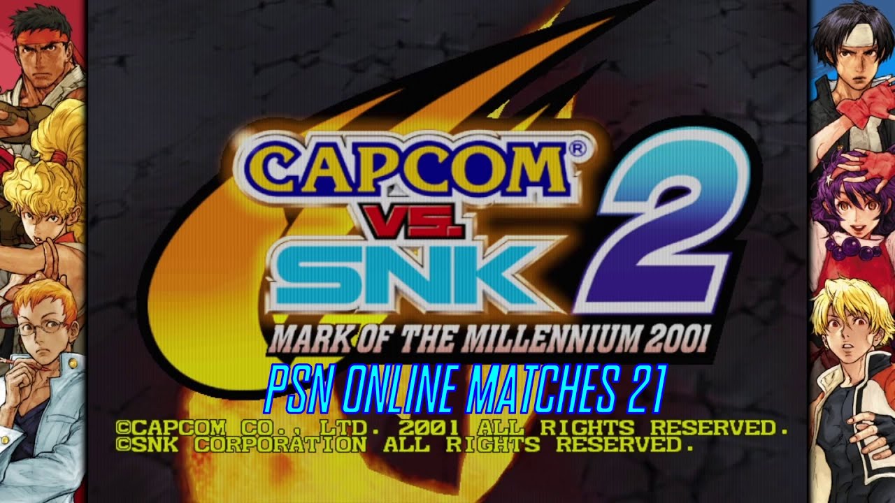 Capcom VS SNK 2 PSN Online Matches 21