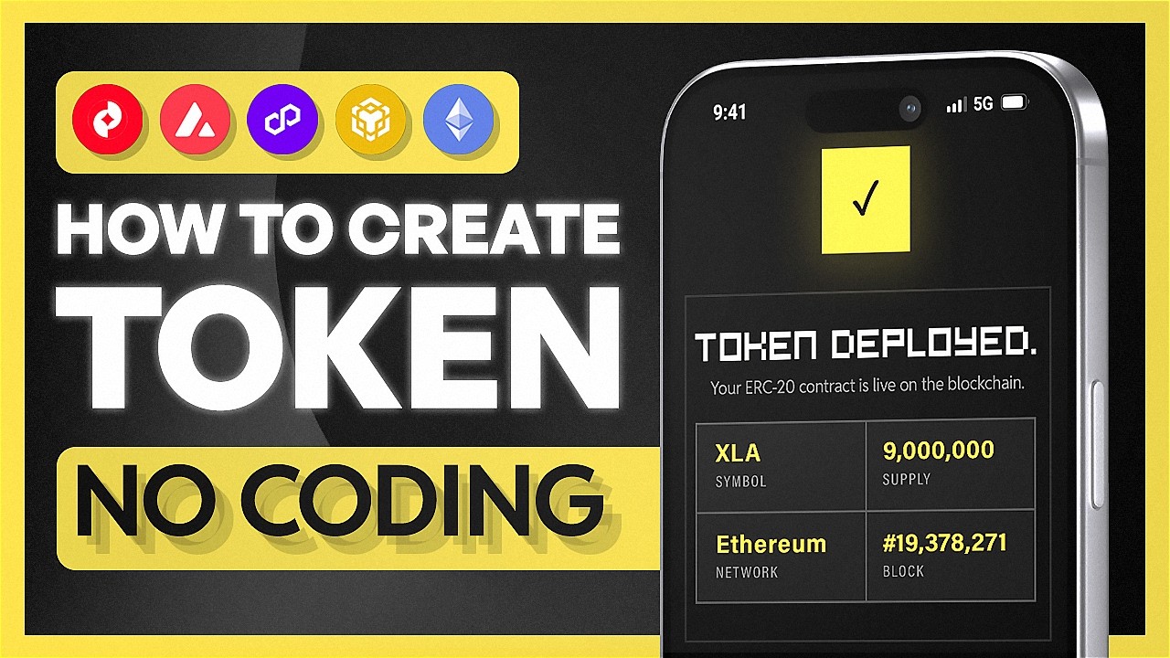 How to Create ERC20 Token Without Coding (MetaMask Guide)