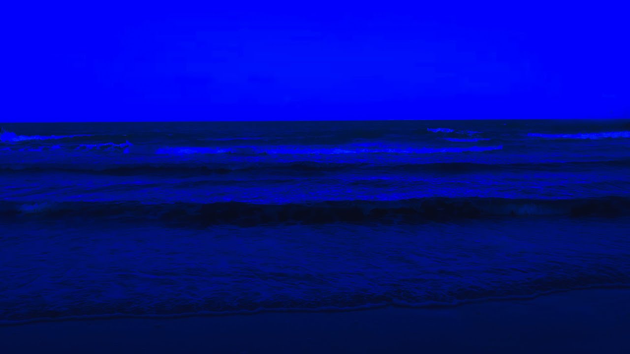 Night Ocean Waves with Soothing Ambient Music | Relaxing Sleep Sounds | Waves at Night