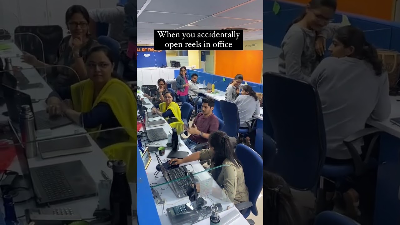 Reels In Office #employee #funny #comedy #corporate#office #celebration #dance #shifting #relocation
