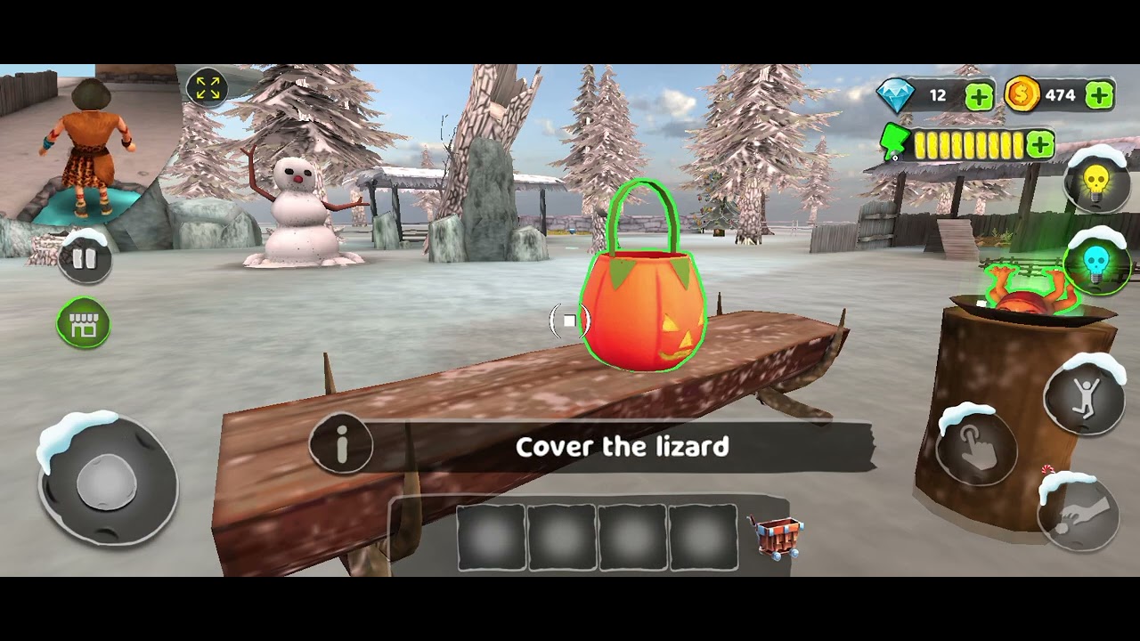 Scary teacher 3D stone age level 2