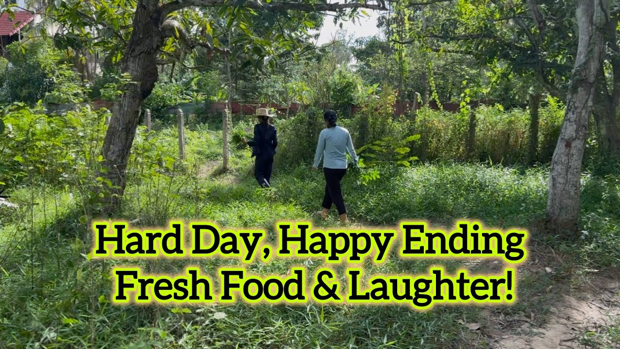 Hard Day, Happy Ending: Fresh Food & Laughter!😂