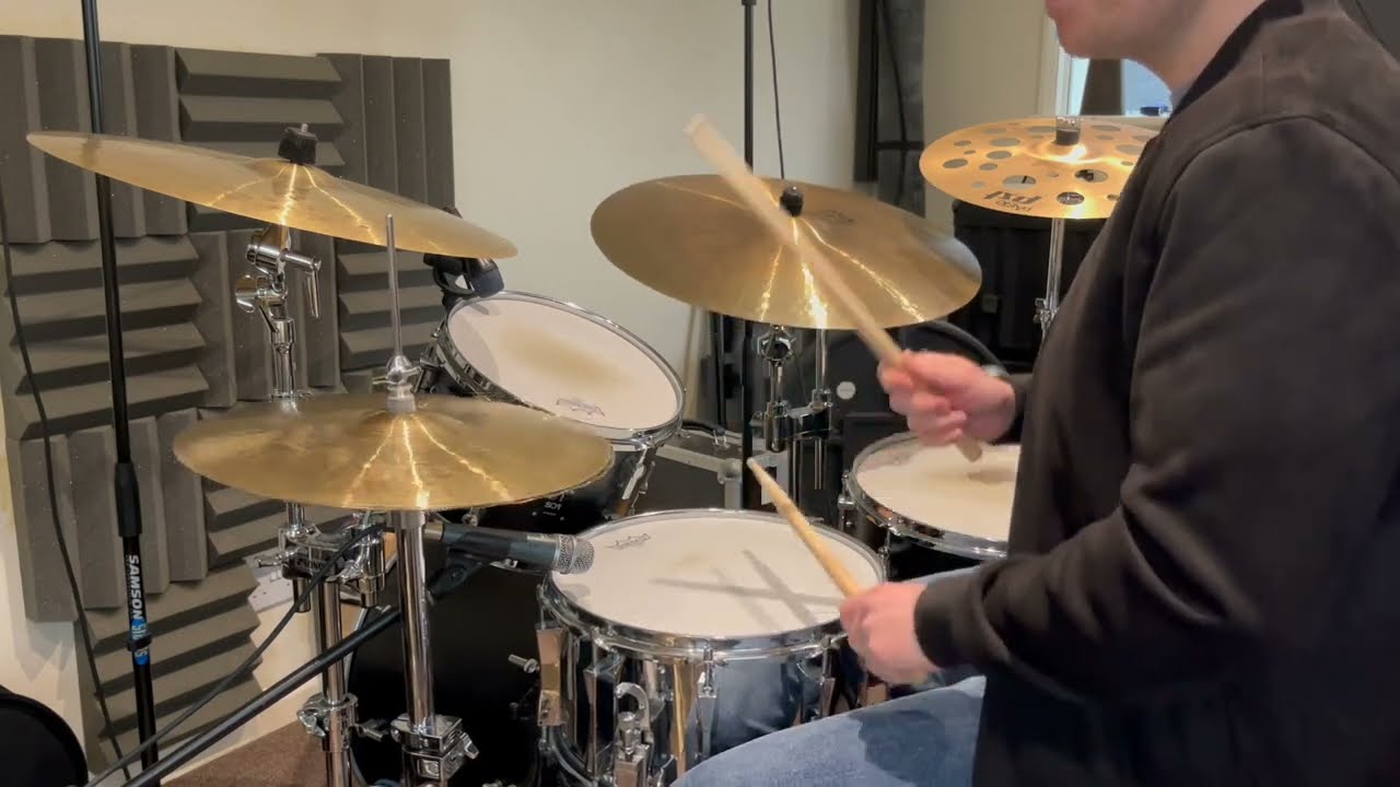 Last Nite - The Strokes Drum Cover - One Shot, One Take by misterkierancotter