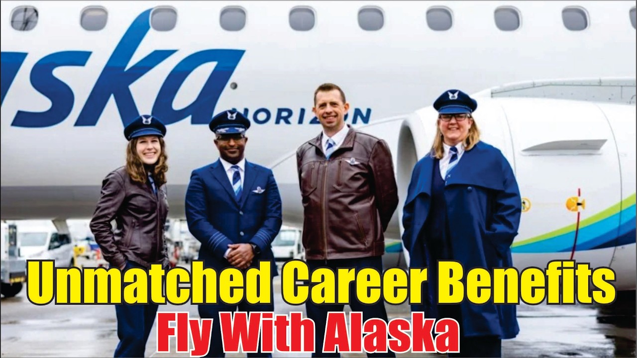 Alaska Airlines 2025 Pilots Earn $400K+ With Top Benefits and Career Perks!