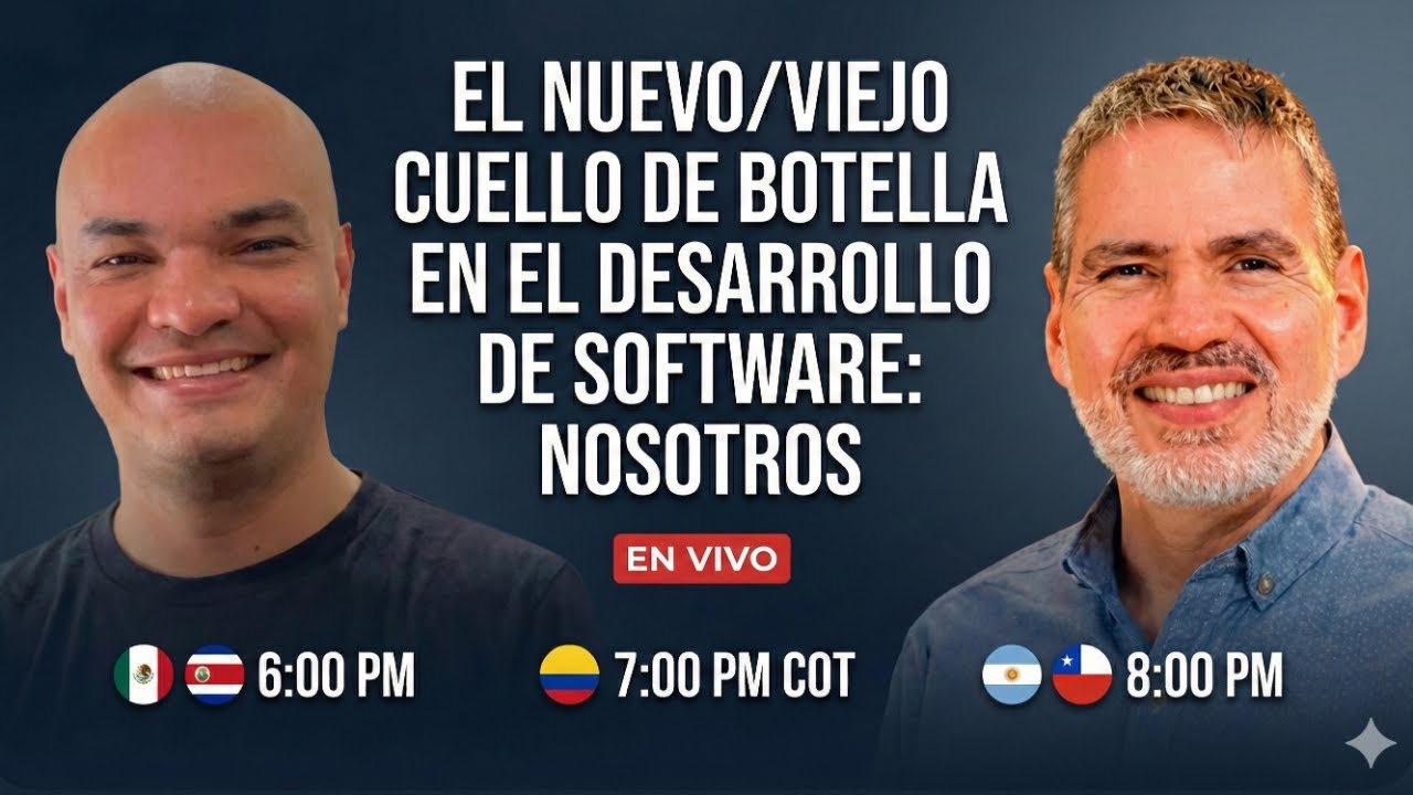 El nuevo/viejo cuello de botella en el desarrollo de software: Nosotros