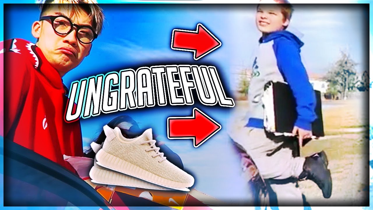 Giving Out Free Shoes But UNGRATEFUL KID ROAST ME