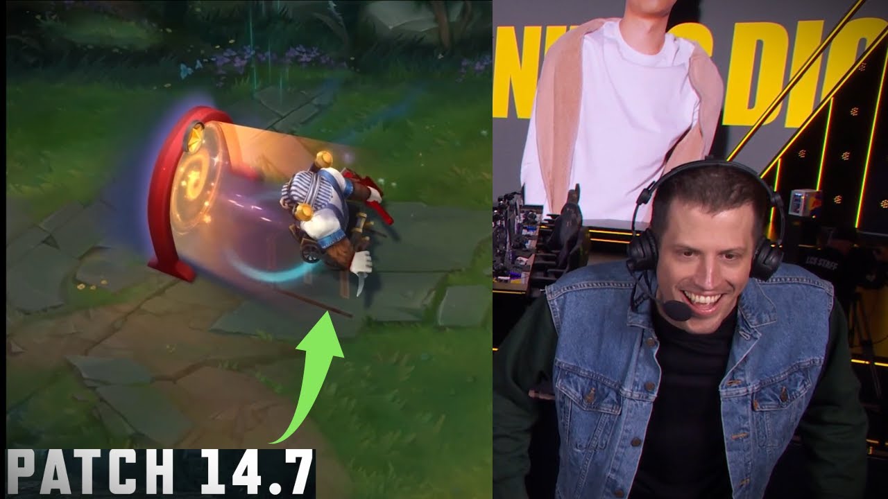 Train Conductor Ornn Will Be Released on Patch 14.7 April ( LCS PREVIEW )