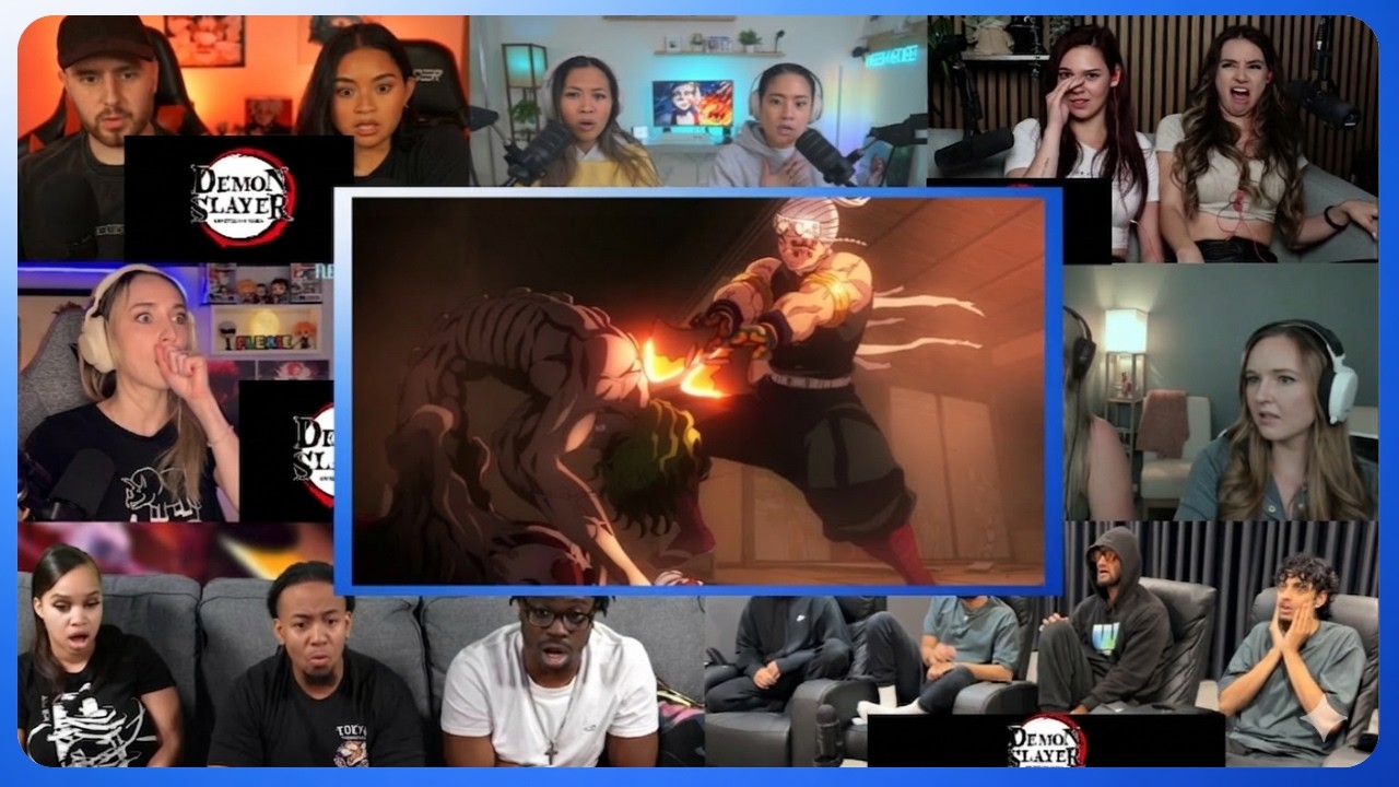 Demon Slayer S2 EP7/14 | Gyutaro Appears Reaction Mashup