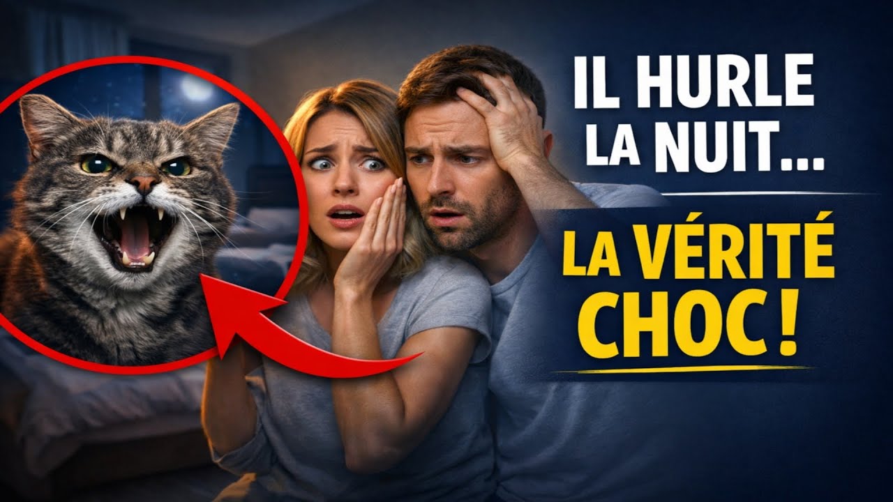 Votre VIEUX CHAT hurle la nuit ? 🙀 Ce n'est PAS ce que vous croyez ! (La VÉRITÉ sur ses cris)