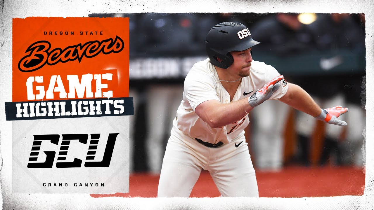 Oregon State Baseball Highlights: 3/16/25 vs. Grand Canyon