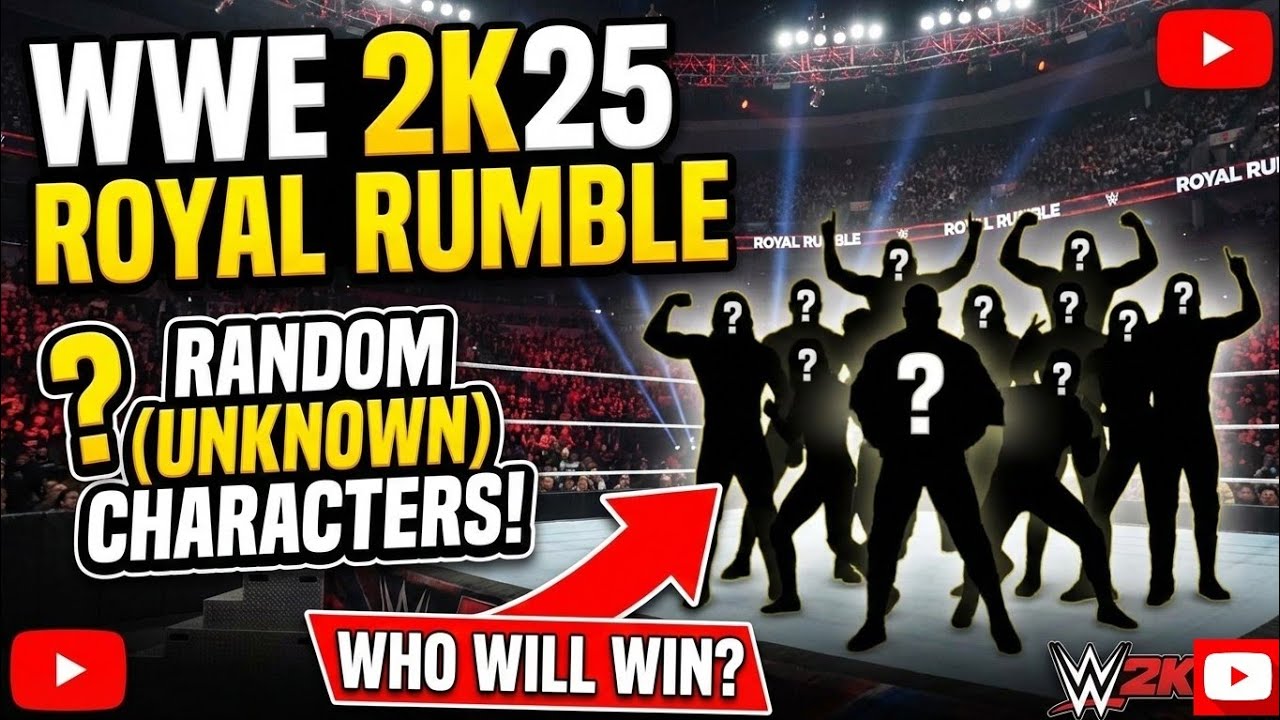 Random Characters Royal Rumble | WWE 2K25 Chaos