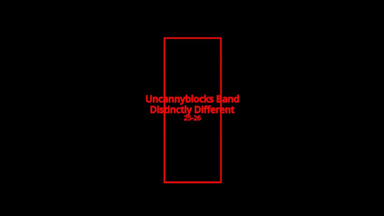 Uncannyblocks Band Distinctly Different (241-260)
