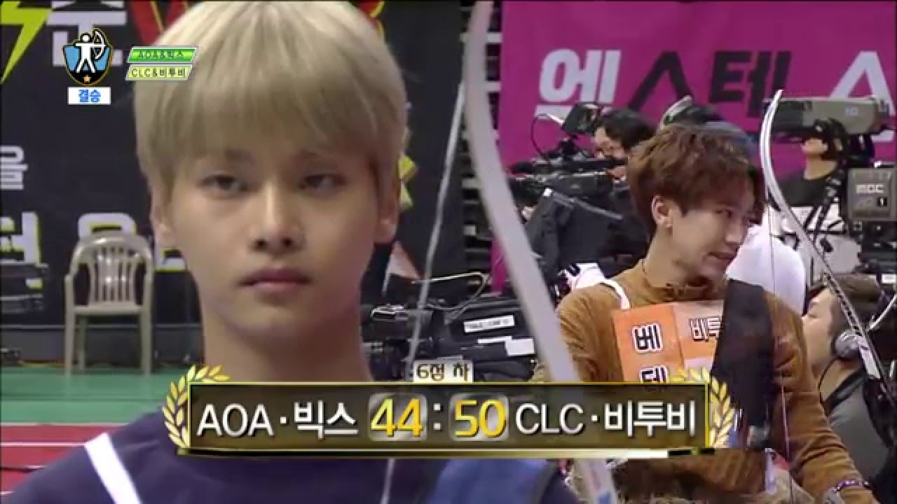 【TVPP】EunKwang(BTOB),N(VIXX) –Archery Final, 은광(비투비), 엔(빅스)  - 양궁 결승 @2016 Idol Star Championships