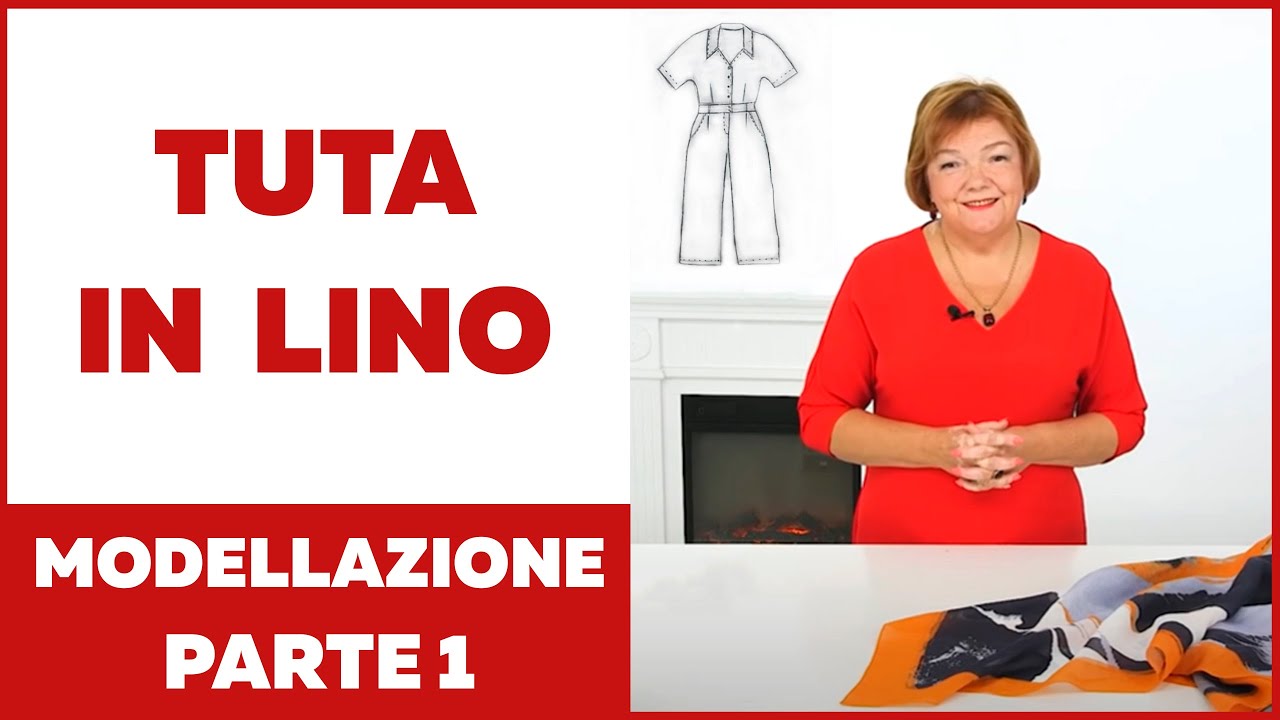 Tuta in lino numero 1. Modellazione corpino. Parte 1