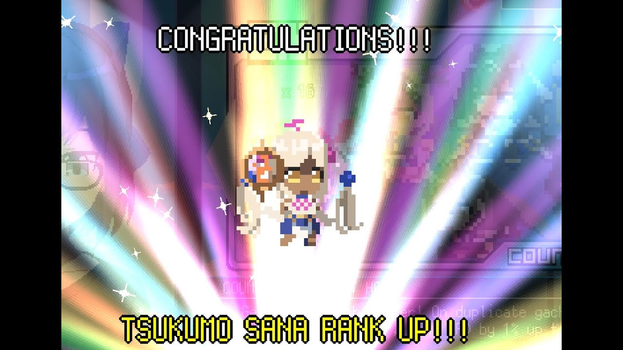 【HoloCure】Tsukumo Sana - G Rank OFF / Hardcore(1 HP) / Halu lv. 5 - STAGE 1(HARD) ENDLESS MODE