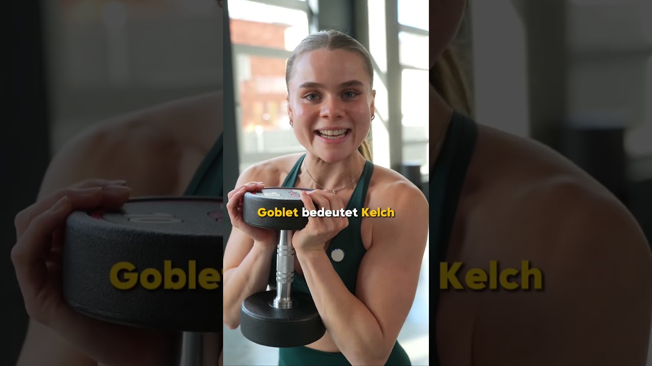 Goblet Squats Anleitung❤️
