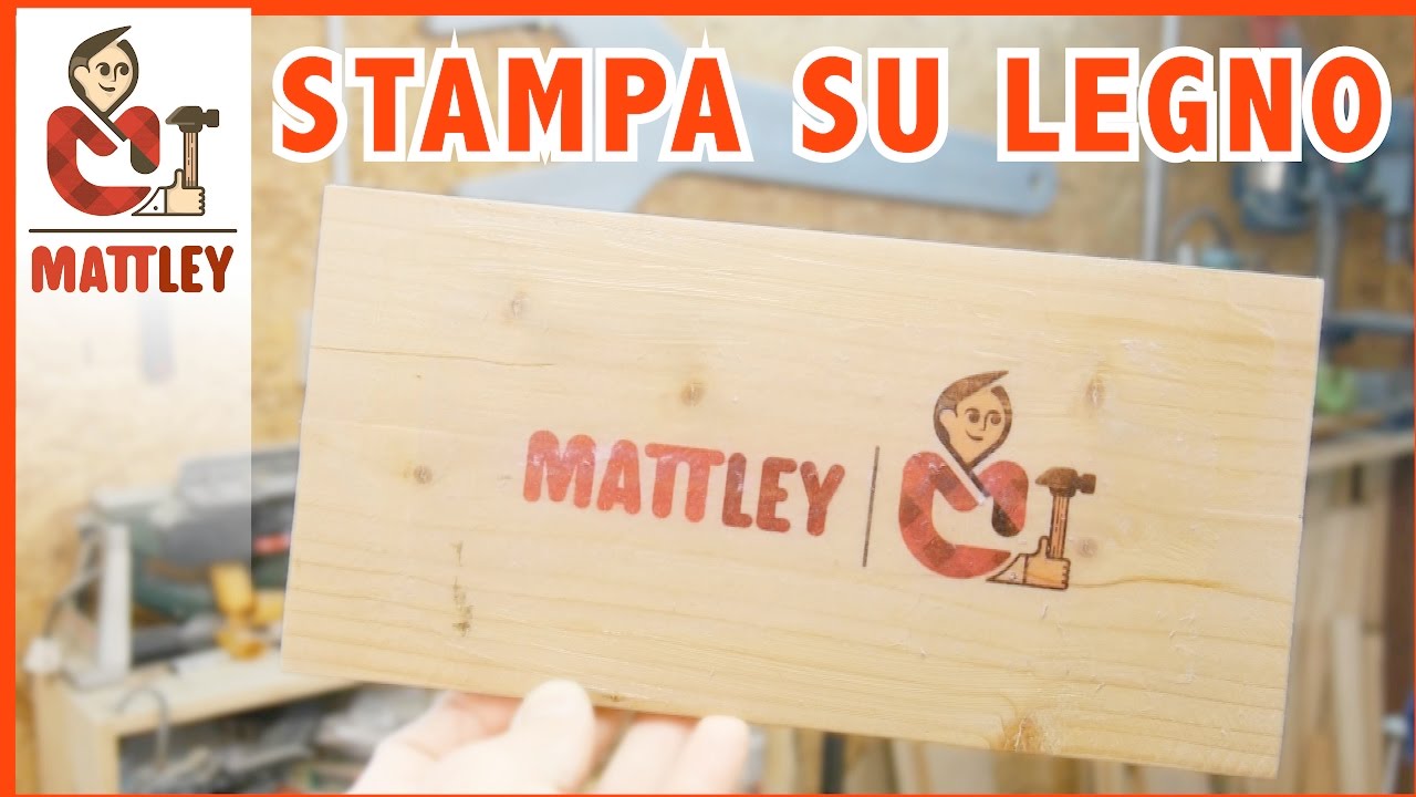 Stampa sul legno fai da te - Come si fa?