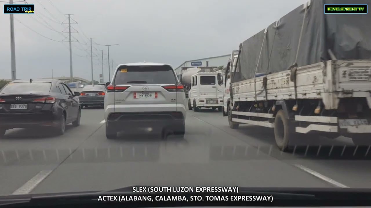 SKYWAY (AT-GRADE) - SLEX - STAR TOLLWAY (From: Metro Manila To: Ibaan, Batangas) SOUTHBOUND 2025