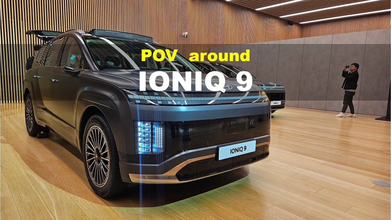 2025 Hyundai Ioniq 9 POV Exterior and Interior