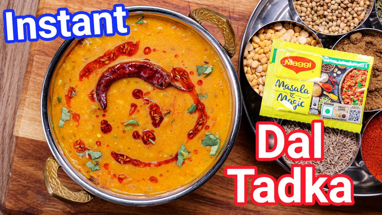 Instant Dal Tadka Recipe with MAGGI Masala-Ae-Magic - Perfect Restaurant Style Masala Dal